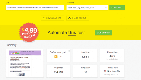 newyork-test-server-pingdom-website-speed-test