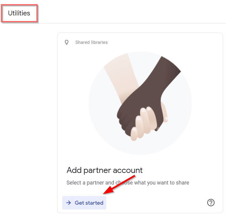 Add Partner Account Google Photos Utilities