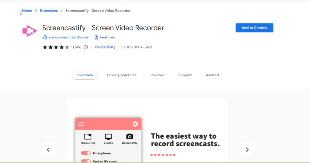Best Ways To Record Screen Using Chrome Extension Screencastify Chrome Extension Google Chrome Screencastify Chrome Extension