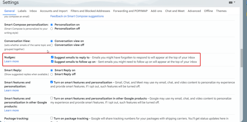 Fix Gmail Smart Features Not Working Nudges Gmail Smart Features Gmail Nudges Gmail Smart Features